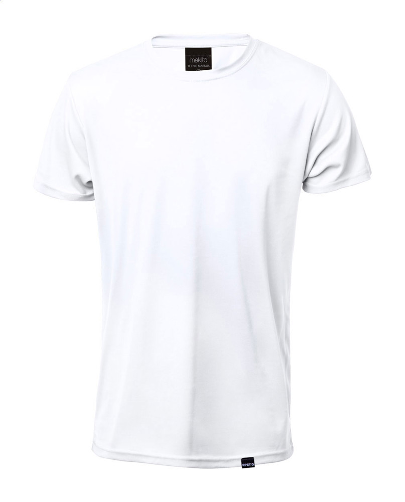 Velocity - RPET Sport-T-Shirt - weiß