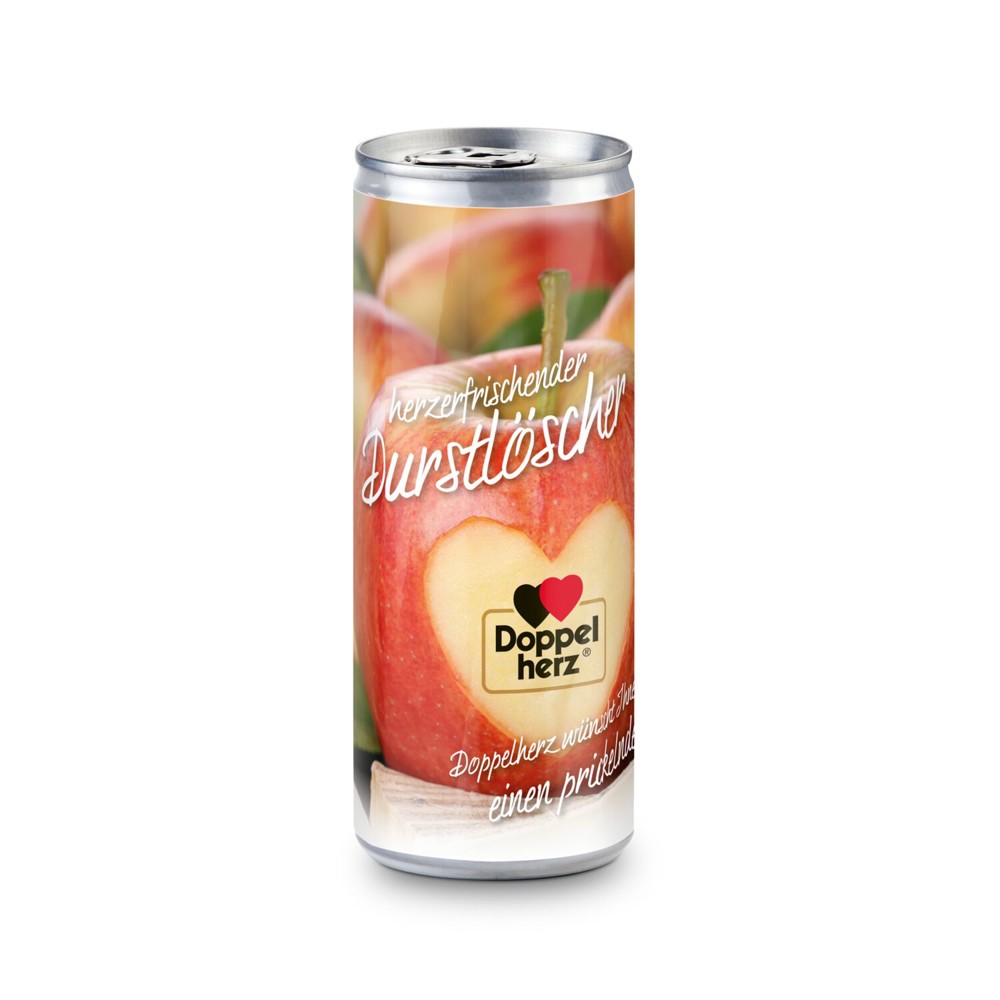Promo Fresh - Apfelschorle - ohne Zuckerzusatz - Papier-Etikett, 250 ml