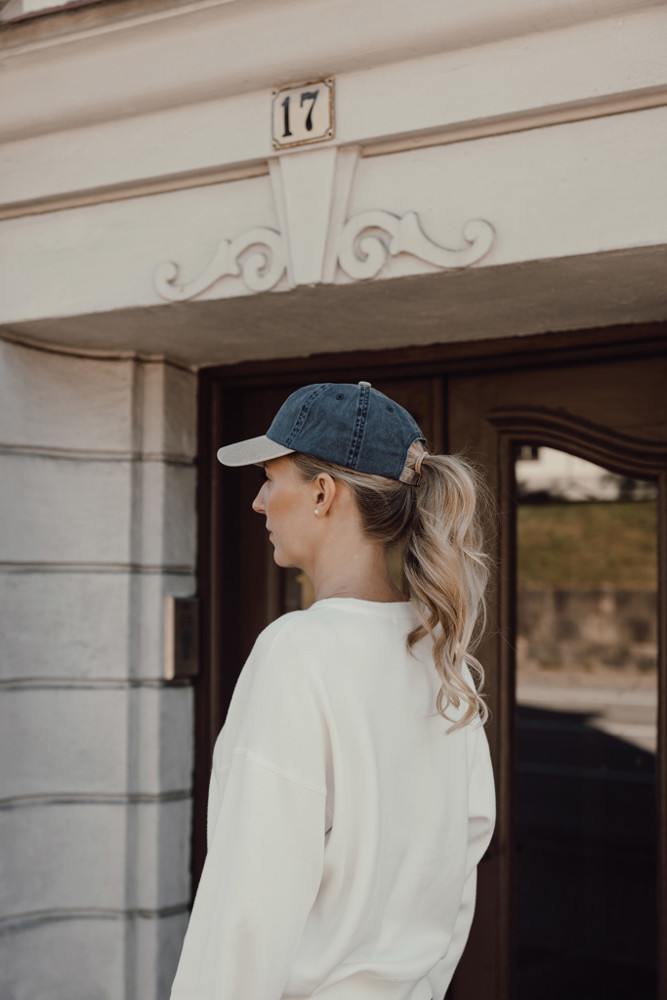 BEAU AWARE™ Two-Tone 6-Panel-Cap aus washed Cotton-Twill