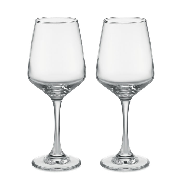 CHEERS - Set mit 2 Weingläsern