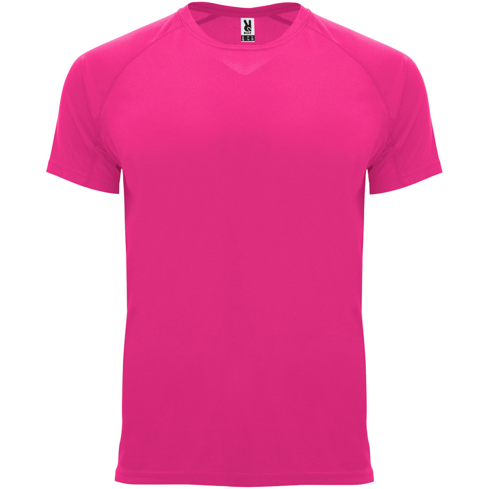 Bahrain 135 g/m² Sport T-Shirt für Kinder - fluorrosa