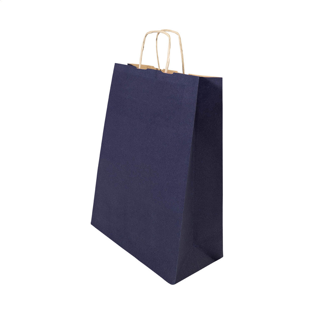 Papbag S - Papiergeschenktasche, klein - dunkelblau