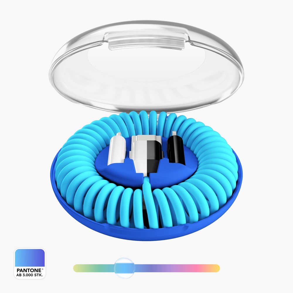 allroundo® eco - Das nachhaltige All-in-One Lade- und Datenkabel - Individuelle Pantone Premium