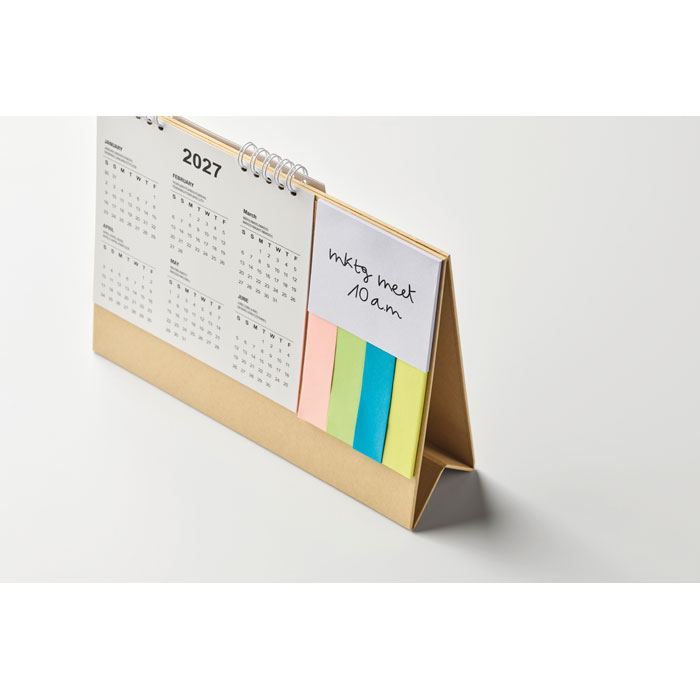 CALENDOO - Tischkalender mit Memoblock