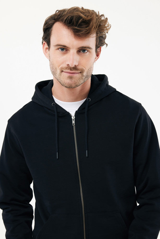 IQONIQ Abisko Zip-Kapuzenpullover aus recycelter Baumwolle