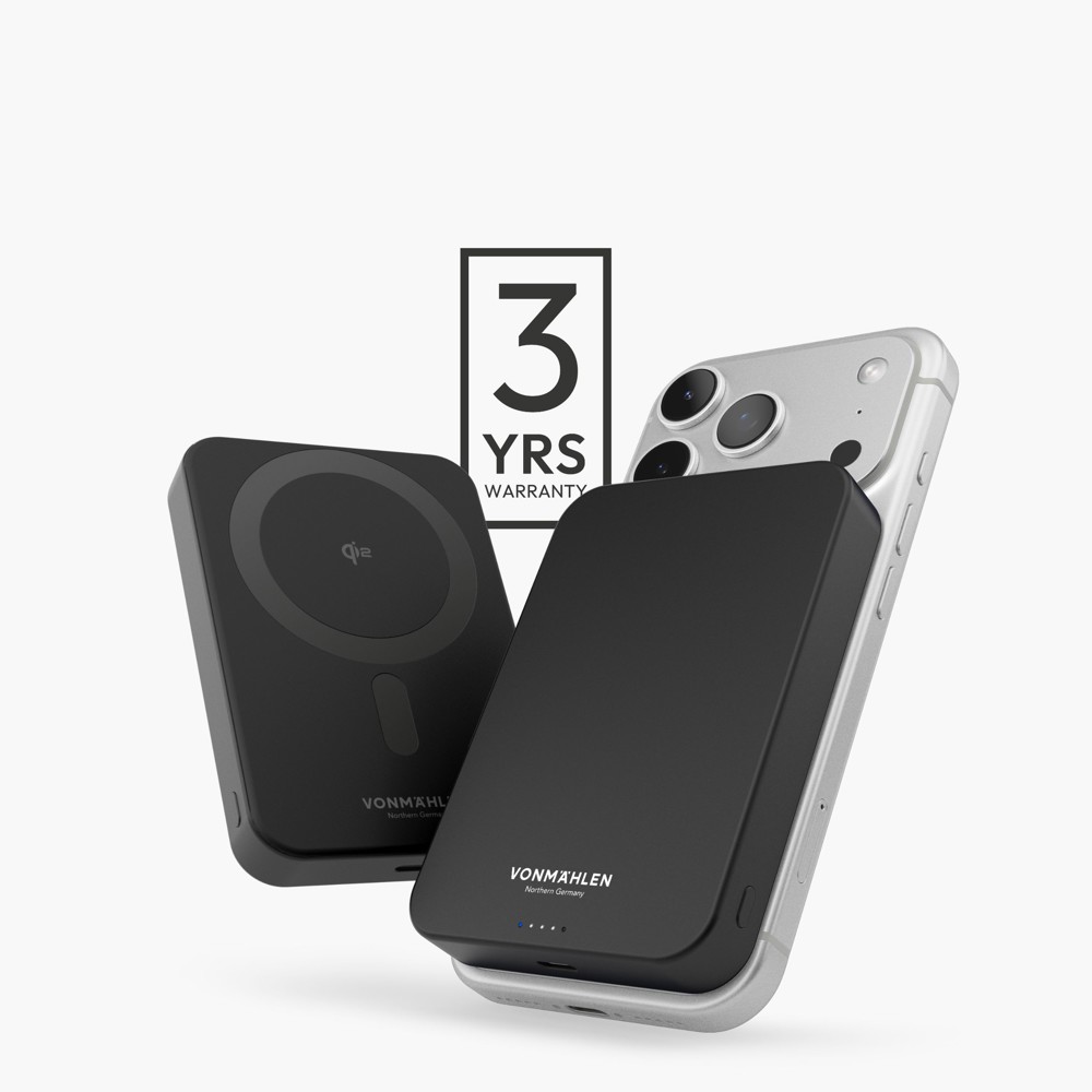 Evergreen Mag 10000 - Die magnetische Powerbank für längere Tage - Schwarz