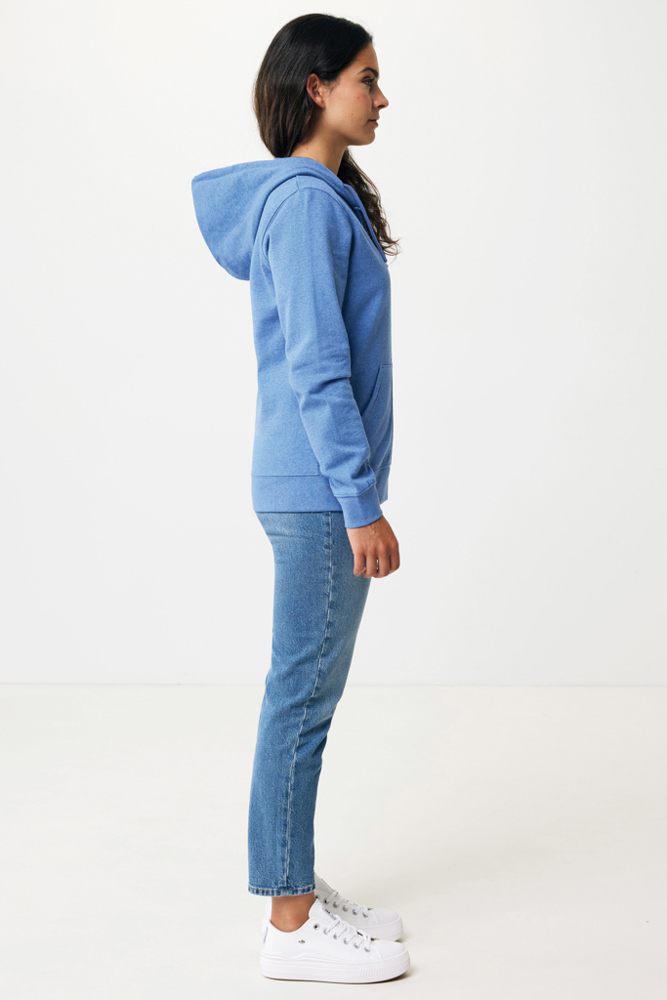 IQONIQ Abisko Zip-Kapuzenpullover aus recycelter Baumwolle