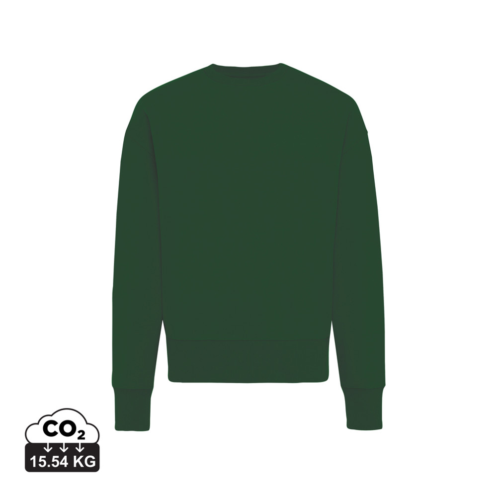 IQONIQ Kruger Relax-Rundhals-Sweater aus recycelt. Baumwolle