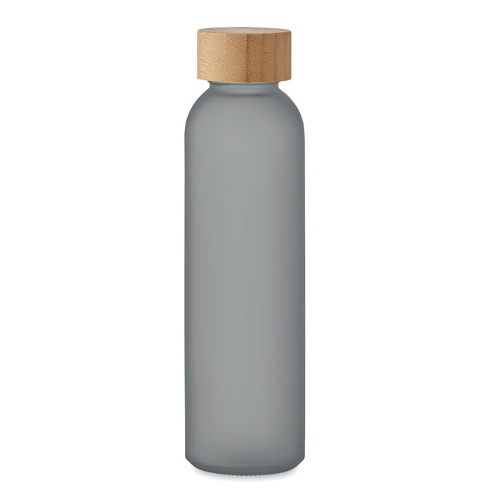 ABE - Glasflasche 500 ml - Transparent Grau