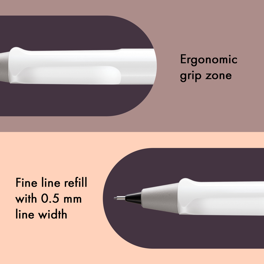 Druckbleistift LAMY safari white