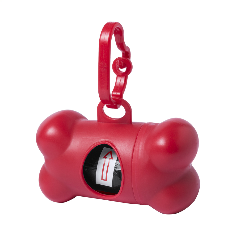 Pobba - Hundebeutelspender - rot