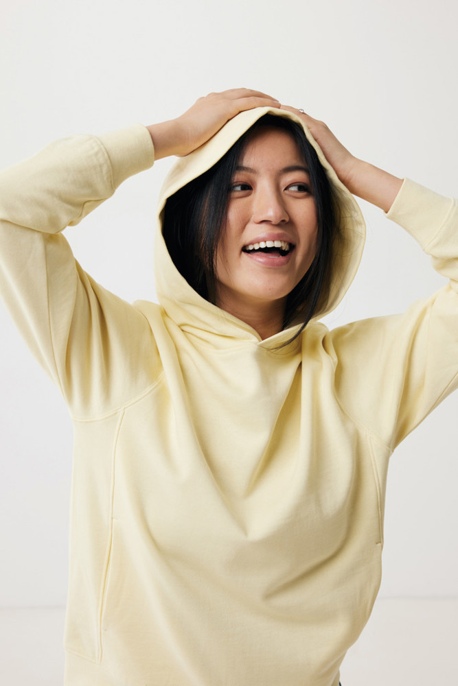 IQONIQ Yengo Hoodie mit Seitentaschen aus rec. Baumwolle