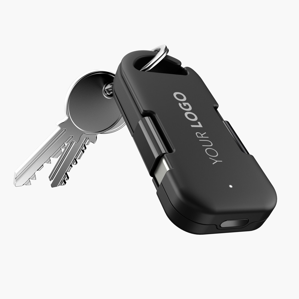 Evergreen Go - Die Powerbank für den Schlüsselbund - schwarz