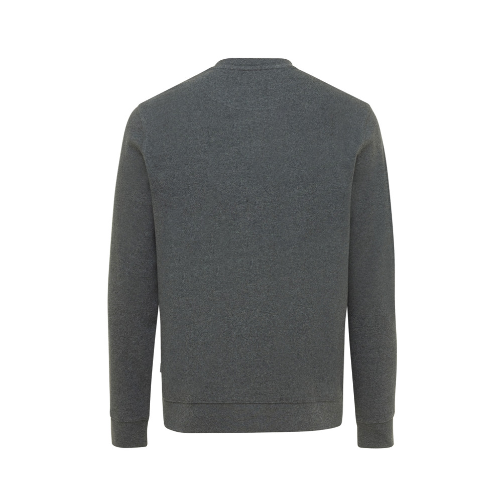 IQONIQ Denali ungefärbt. Rundhals-Sweater aus recycelter BW