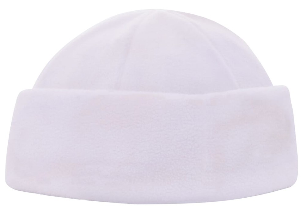 Nilton's Fleece Mütze 100% rPET - Weiß (WHITE) / Weiß