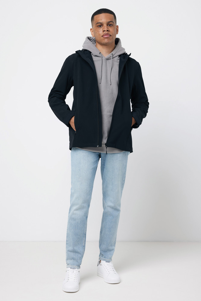 IQONIQ Trivor Mikrofleece-Kapuzen-Pulli aus recyc. Polyester