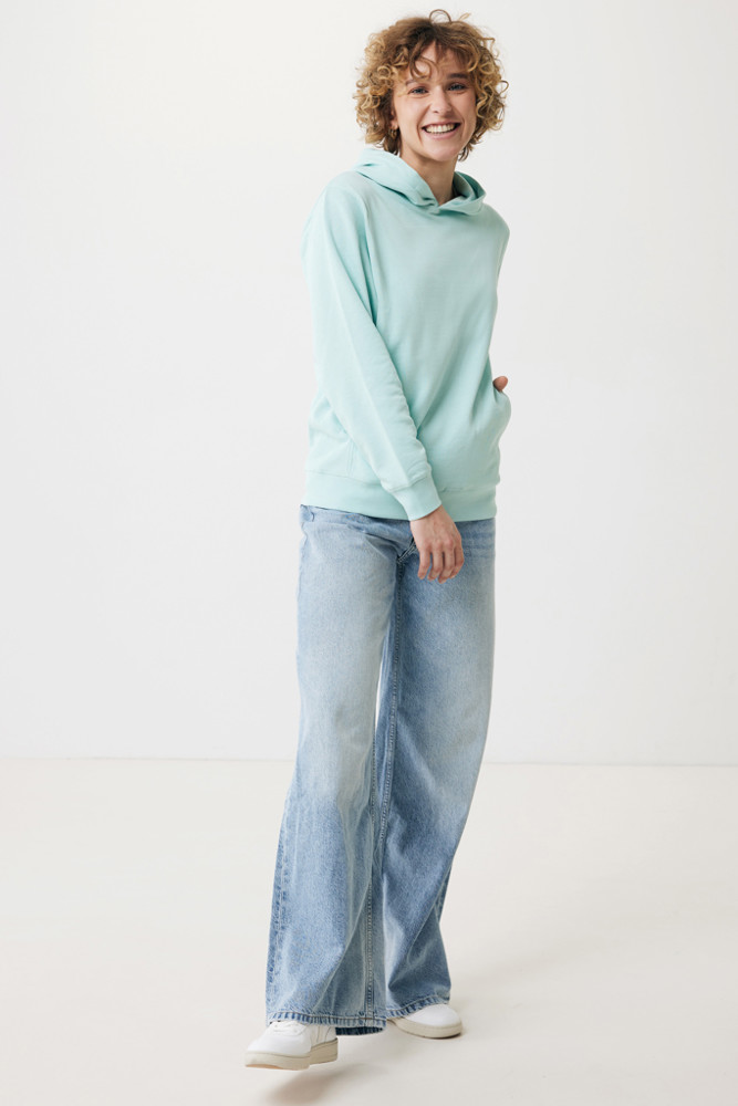 IQONIQ Yengo Hoodie mit Seitentaschen aus rec. Baumwolle