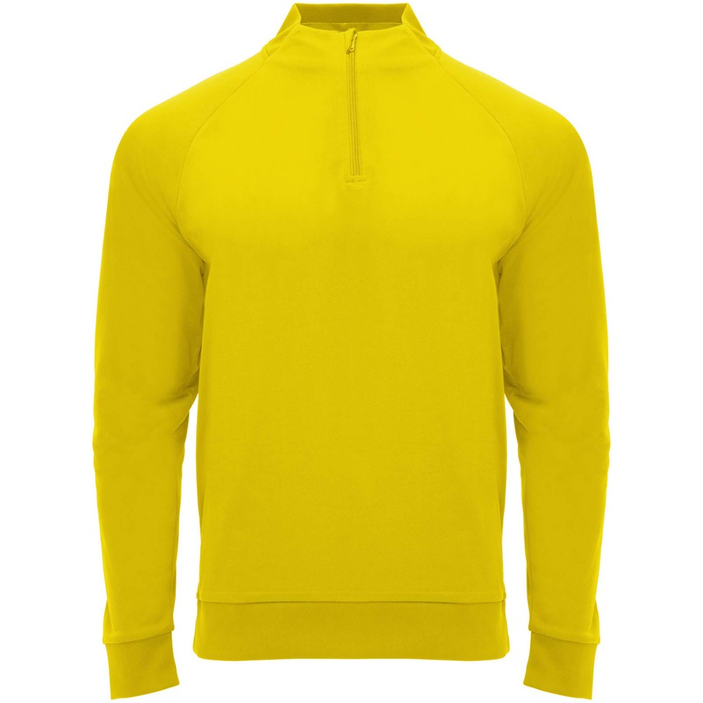 Epiro 200 g/m² Half-Zip Sweatshirt Unisex - gelb