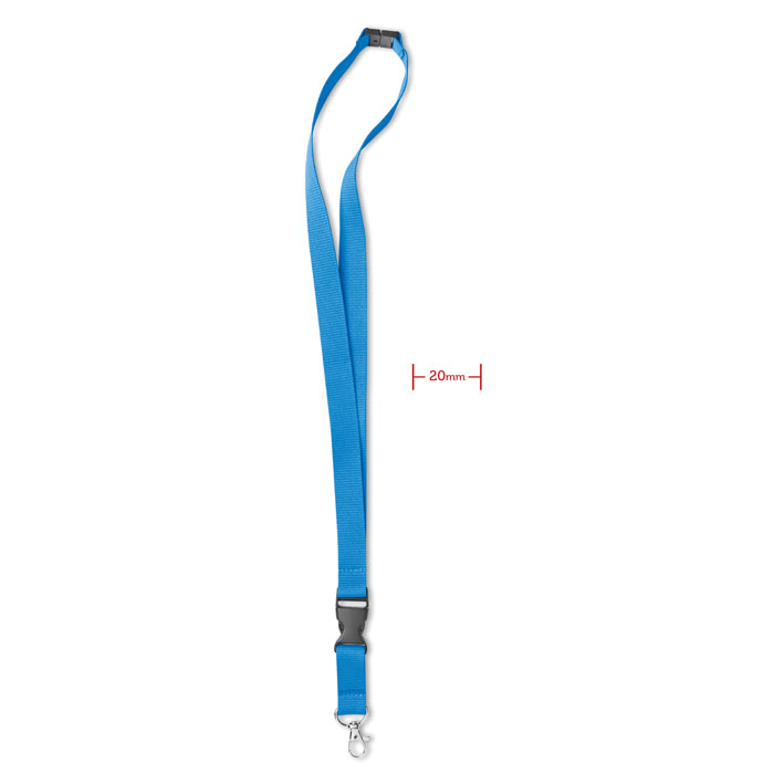 LANY - Lanyard mit Metallkarabiner - Türkis