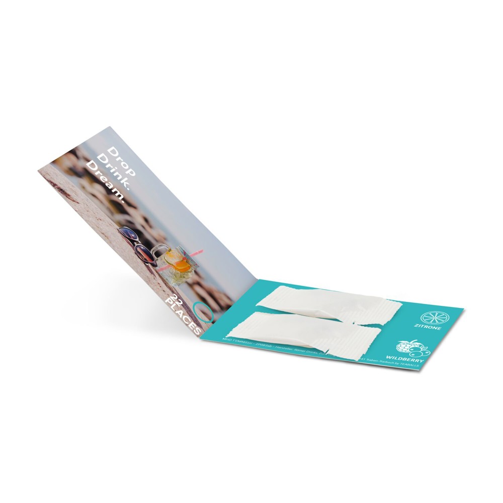 Promo Drops - 2 Sachets (je 6-8 Drops in 2 Sorten Ihrer Wahl für ein Erfrischungsgetränk mit bis zu 1 L)
