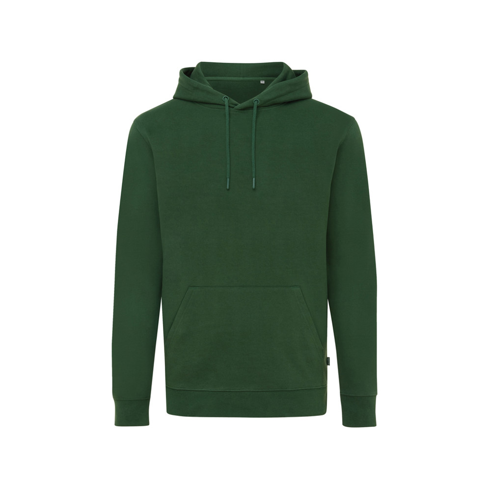 IQONIQ Jasper Hoodie aus recycelter Baumwolle - forest green (± PMS 19-5920TCX)