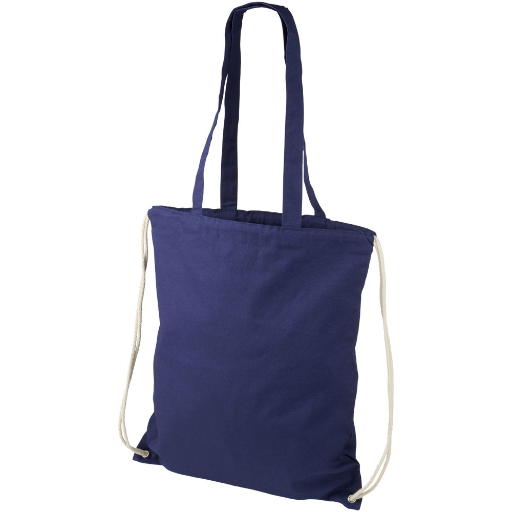 Eliza 240 g/m² Baumwoll Turnbeutel 6L - navy