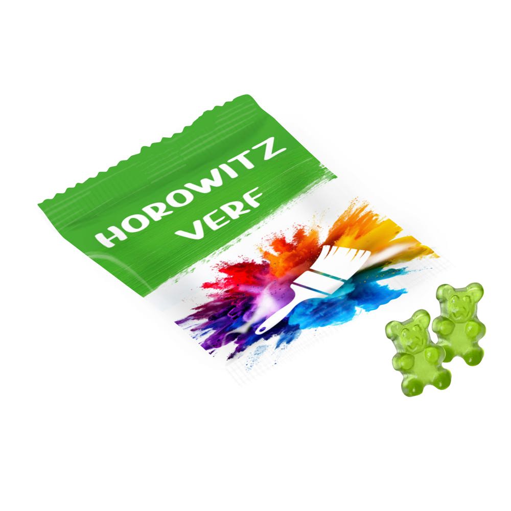 Fruchtgummibärchen in 1 Farbe