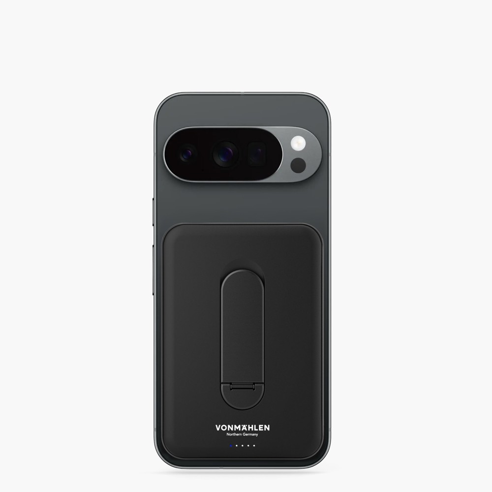 Evergreen Mag 10000 mit Kickstand - Die magnetische Powerbank mit Standfunktion - Schwarz