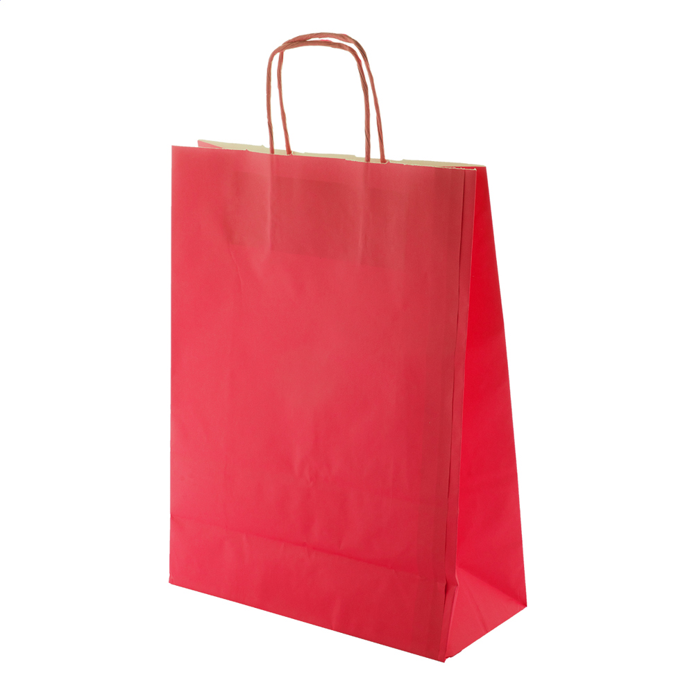 Mall - Papier-Einkaufstasche - rot