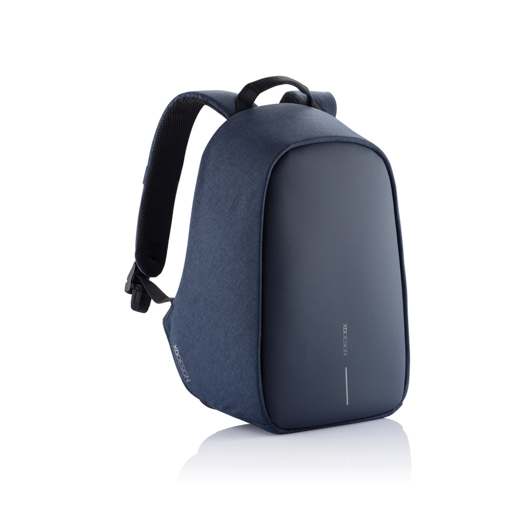 Bobby Hero Small Anti-Diebstahl-Rucksack - navy blau, schwarz (± PMS 539/ ± PMS Black)
