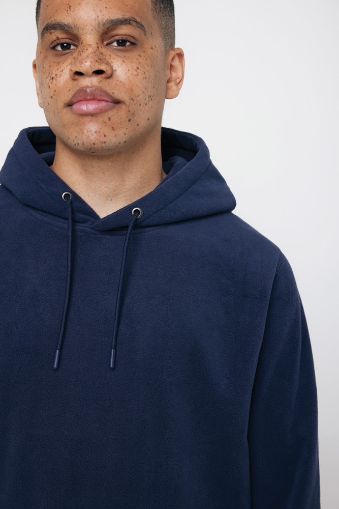 IQONIQ Trivor Mikrofleece-Kapuzen-Pulli aus recyc. Polyester