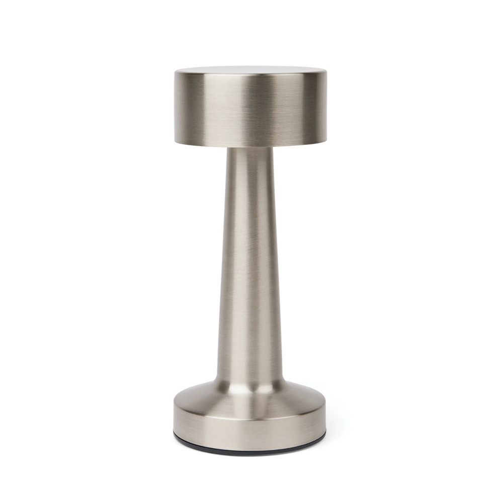 VINGA Maris Tischleuchte aus RCS recyceltem ABS - Silbergrau (± PMS silver grey)