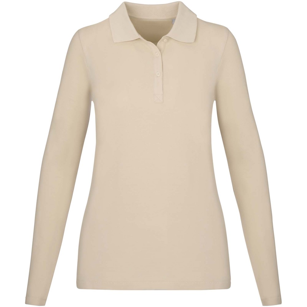Calgary 180 g/m² Langarm Poloshirt für Damen