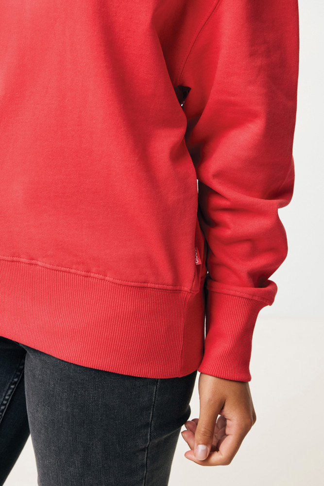 IQONIQ Kruger Relax-Rundhals-Sweater aus recycelt. Baumwolle