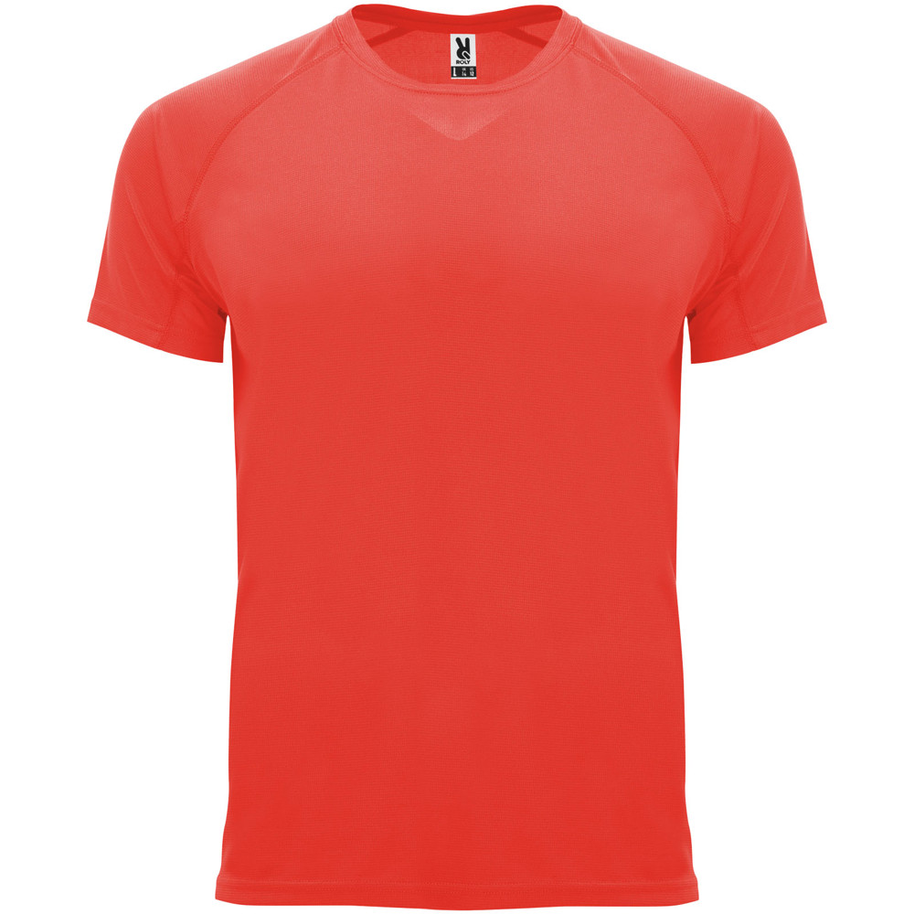 Bahrain 135 g/m² Sport T-Shirt für Kinder - fluorkoralle