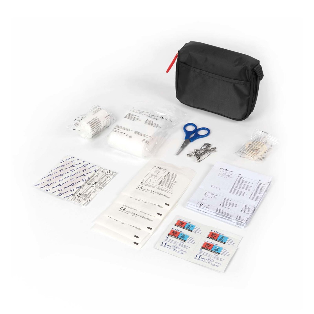 Basic Erste Hilfe Set, 31-teilig - schwarz