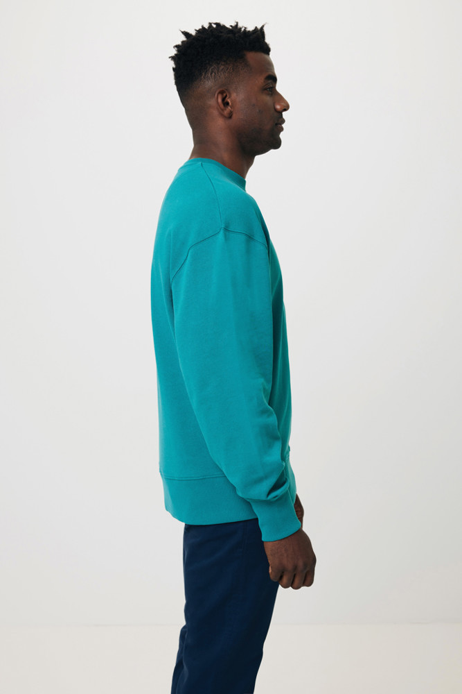 IQONIQ Kruger Relax-Rundhals-Sweater aus recycelt. Baumwolle