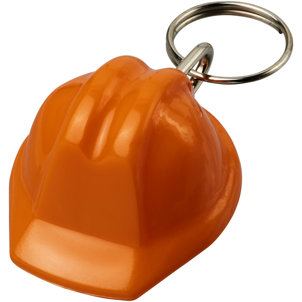 Kolt Schutzhelm Schlüsselanhänger aus recyceltem Material - orange