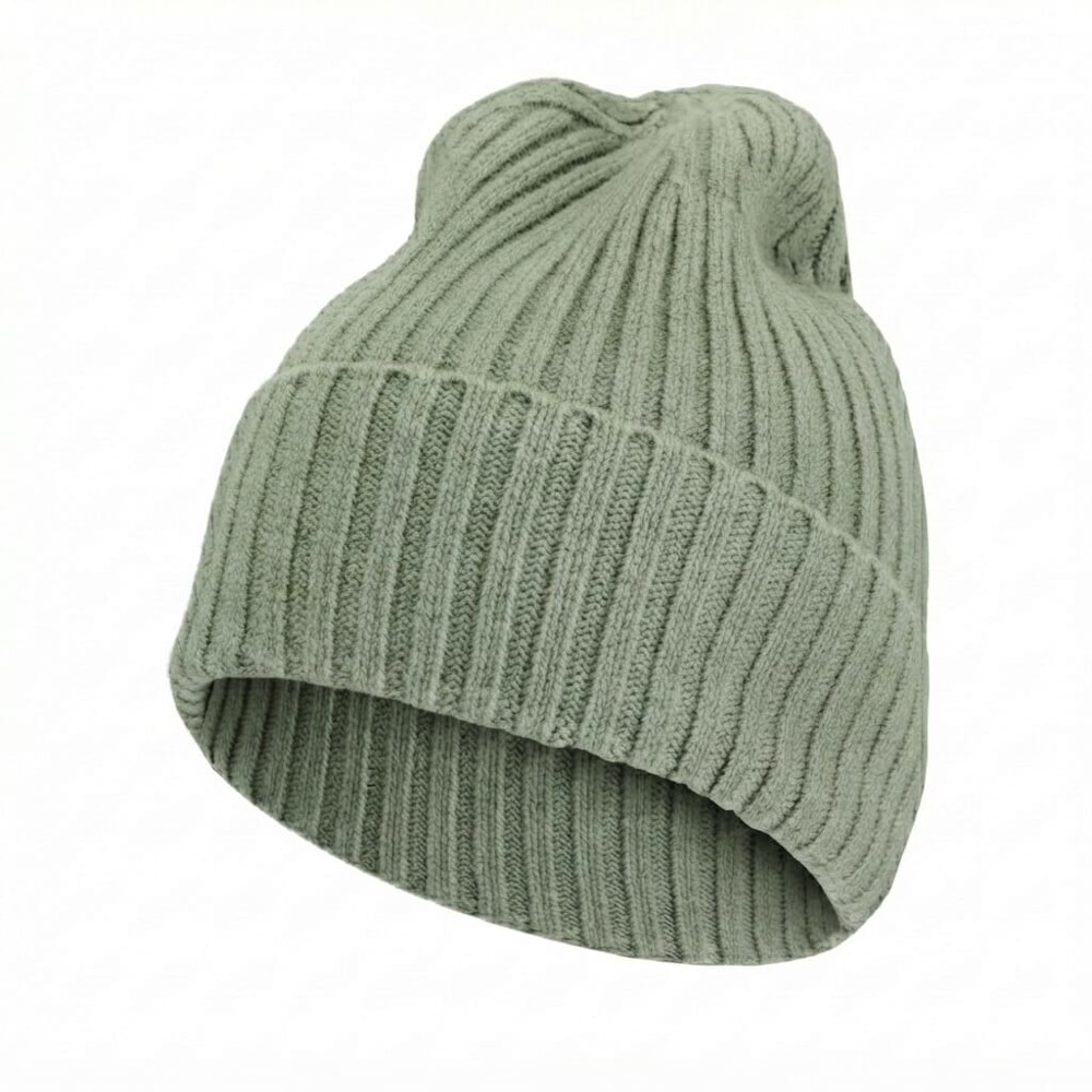 Nilton's Strickmütze, 100% Merinowolle - Light Jade (PMS 5783c) / Light Jade