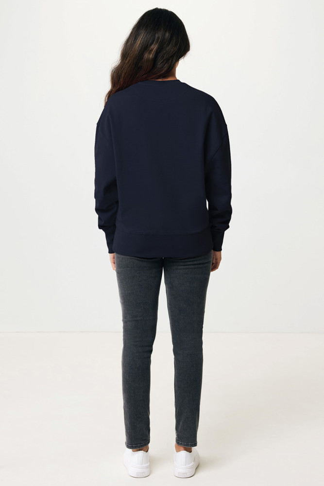 IQONIQ Kruger Relax-Rundhals-Sweater aus recycelt. Baumwolle