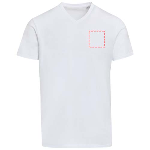 Balfour 200 g/m² Kurzärmeliges T-Shirt V-Ausschnitt Bio Baumwolle (OCS), unisex