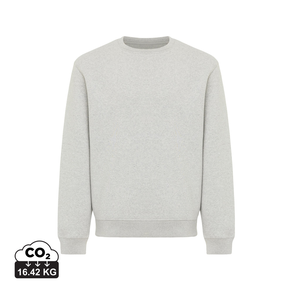 IQONIQ Torla Rundhals-Pullover aus recycelter Baumwolle