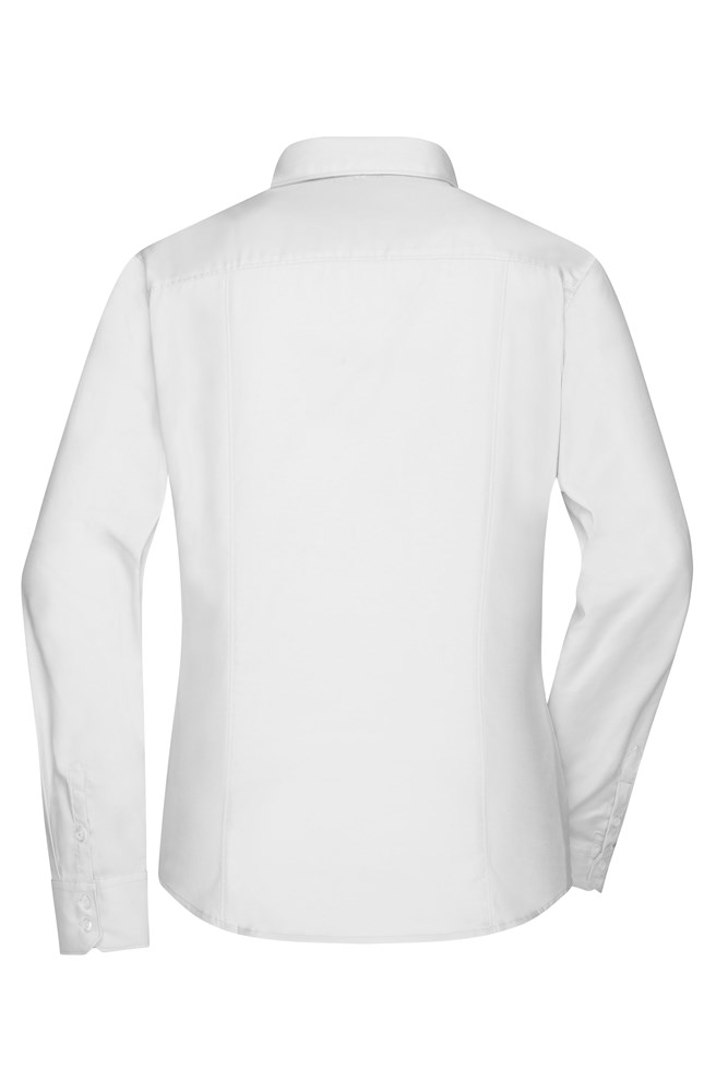 Ladies' Shirt Long-Sleeved Micro-Twill