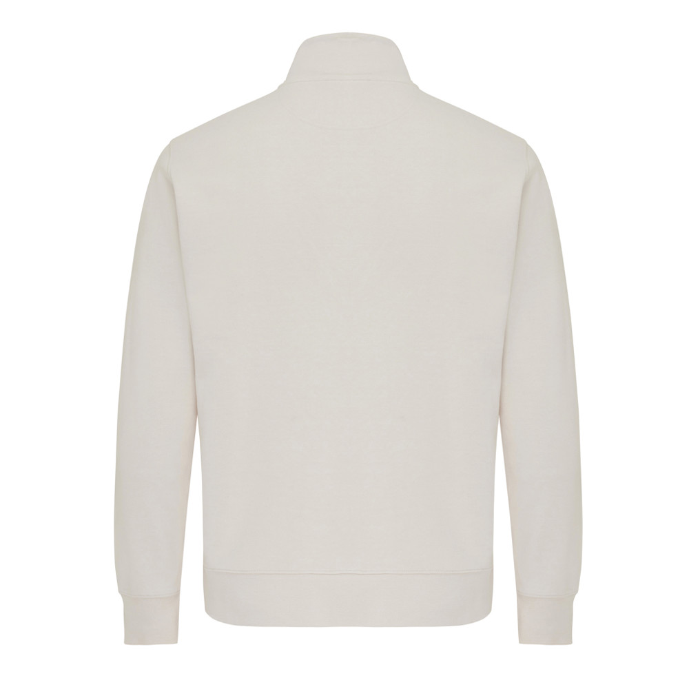 IQONIQ Elgon Quarter-Zip-Sweater aus rec. Baumwolle