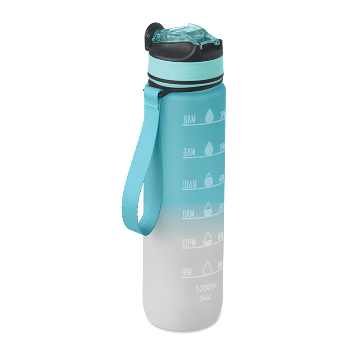 ACTIVATE - Sport-Trinkflasche RPET 1L - Babyblau