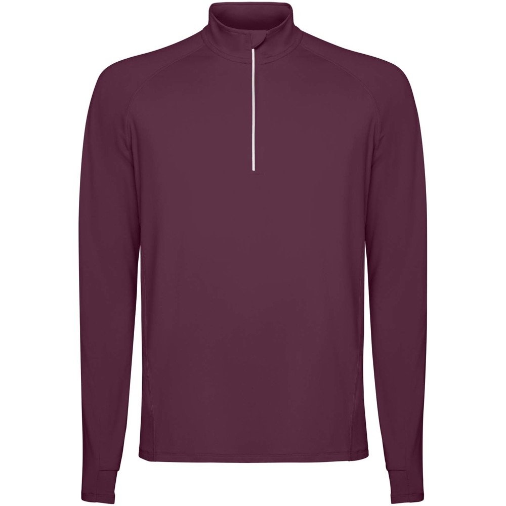 Estambul 200 g/m² Half-Zip Sweatshirt für Herren - pflaumenrot