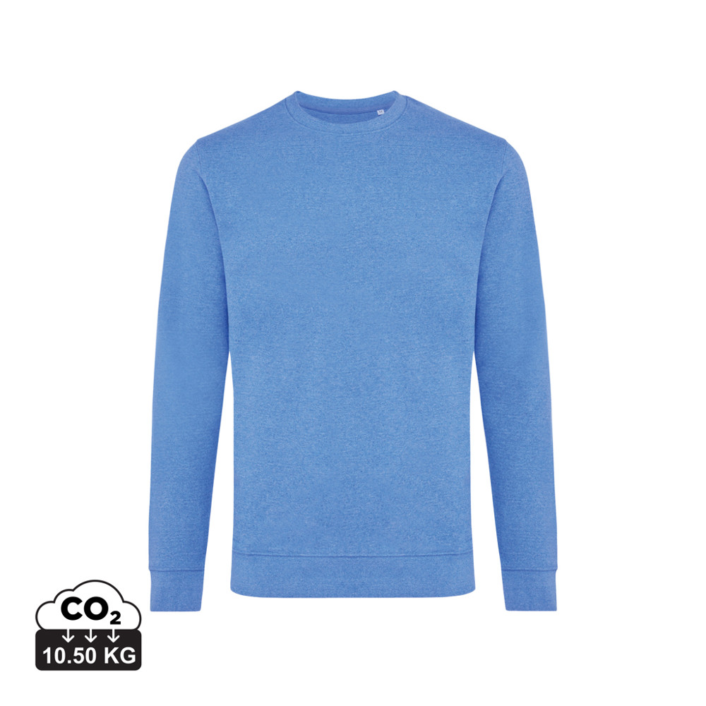 IQONIQ Denali ungefärbt. Rundhals-Sweater aus recycelter BW