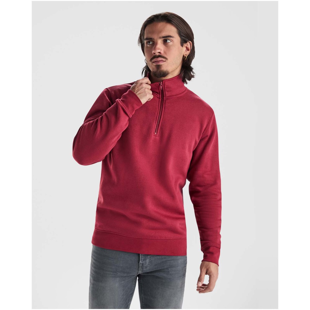 Aneto 280 g/m² Pullover mit Viertelreißverschluss