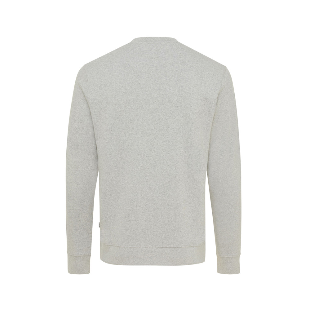 IQONIQ Denali ungefärbt. Rundhals-Sweater aus recycelter BW
