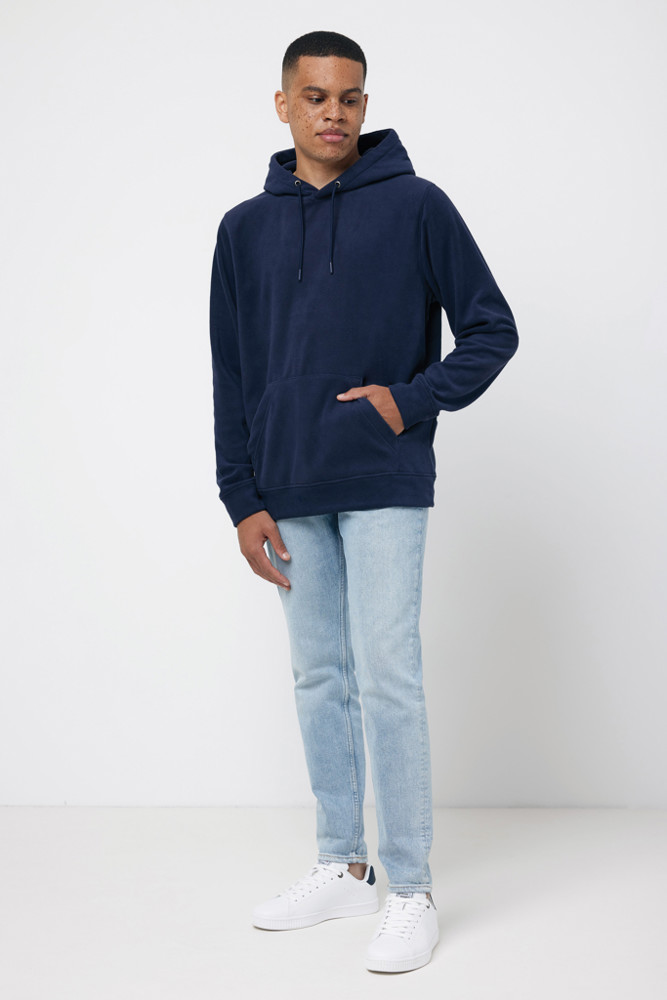 IQONIQ Trivor Mikrofleece-Kapuzen-Pulli aus recyc. Polyester